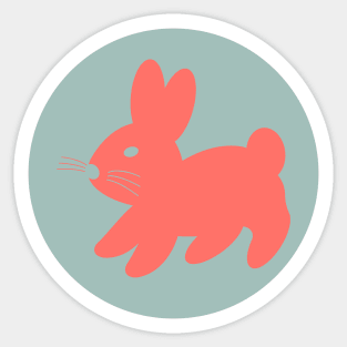 Cute rabbit bunny Sticker